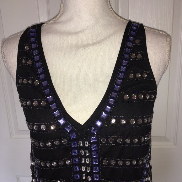 NBD jeweled embellished dress Sz XS - Picture 2 of 9